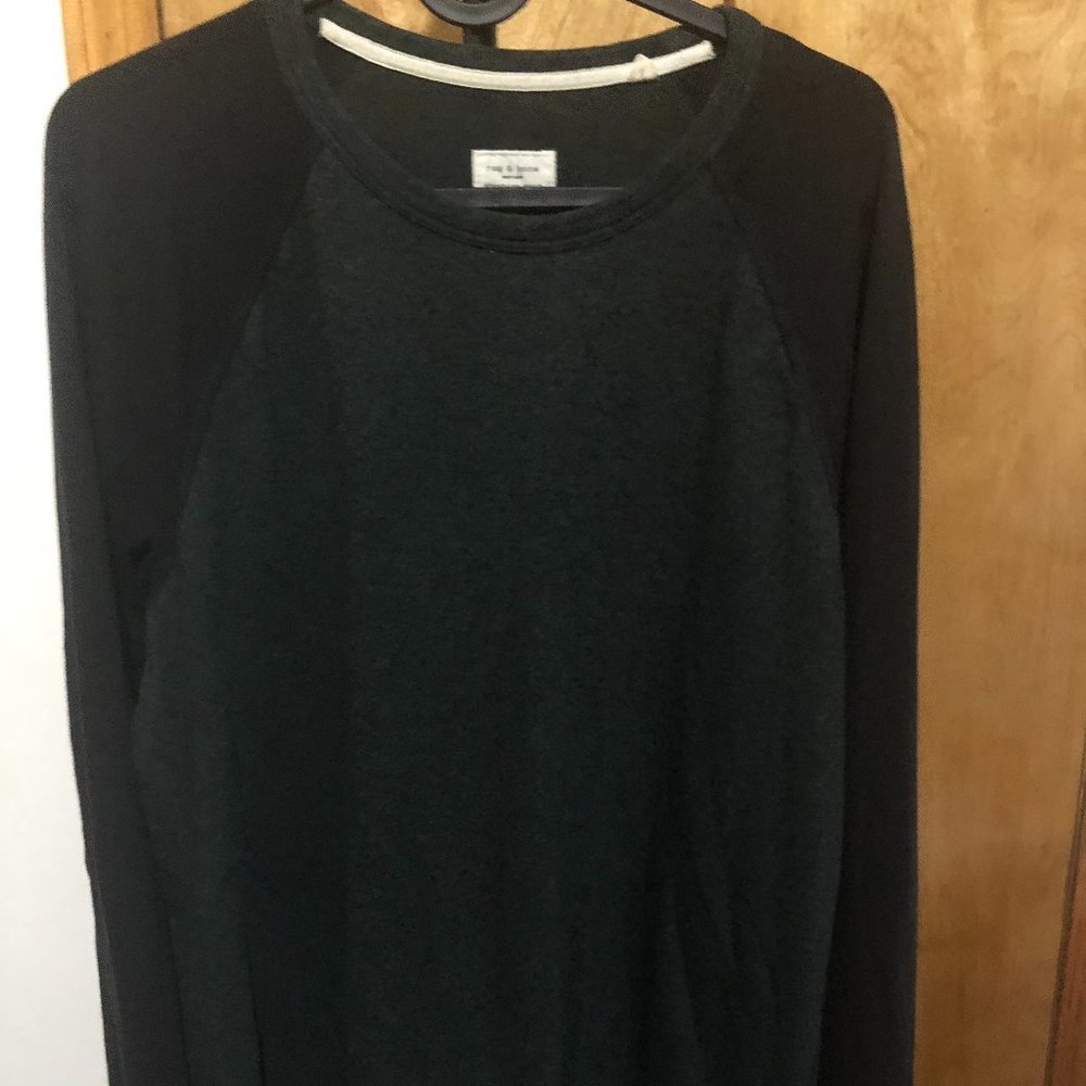 Sz M | Rag & Bone jersey long-sleeved